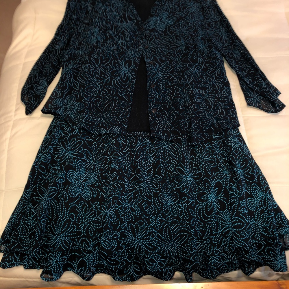 Light & Breezy Blouse and Skirt Set